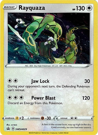 Rayquaza (SWSH029) [Sword & Shield: Black Star Promos] - The Mythic Store | 24h Order Processing