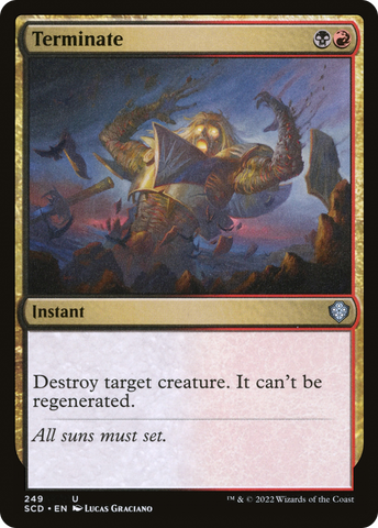 Terminate [Starter Commander Decks] - The Mythic Store | 24h Order Processing