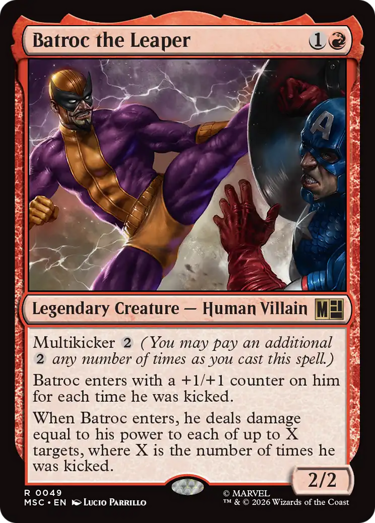 Batroc the Leaper [Marvel Super Heroes Commander] - The Mythic Store | 24h Order Processing