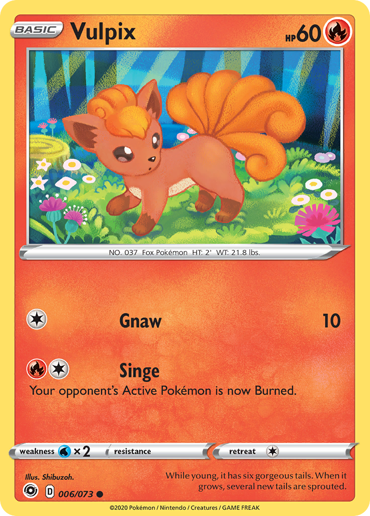 Vulpix (006/073) [Sword & Shield: Champion's Path] - The Mythic Store | 24h Order Processing