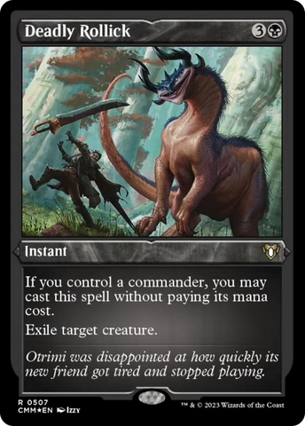 Deadly Rollick (Foil Etched) [Commander Masters] - The Mythic Store | 24h Order Processing