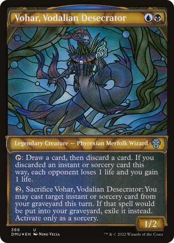 Vohar, Vodalian Desecrator (Showcase Textured) [Dominaria United] - The Mythic Store | 24h Order Processing