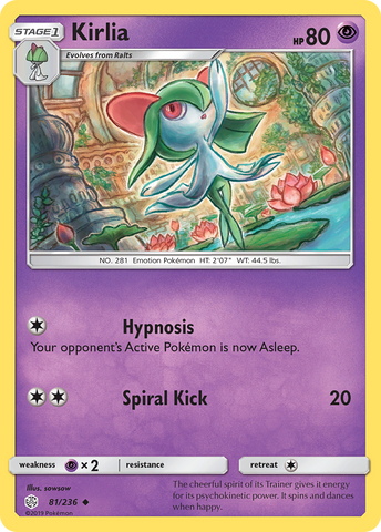 Kirlia (81/236) [Sun & Moon: Cosmic Eclipse] - The Mythic Store | 24h Order Processing