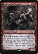 Dominating Vampire (Showcase Fang Frame) [Innistrad: Crimson Vow] - The Mythic Store | 24h Order Processing