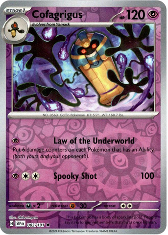 Cofagrigus (083/191) [Scarlet & Violet: Surging Sparks] - The Mythic Store | 24h Order Processing