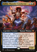 Zaffai, Thunder Conductor (Extended Art) [Commander 2021] - The Mythic Store | 24h Order Processing