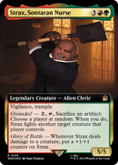 Strax, Sontaran Nurse (Extended Art) (Surge Foil) [Doctor Who] - The Mythic Store | 24h Order Processing