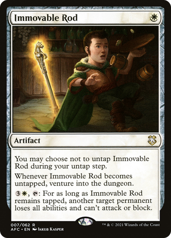 Immovable Rod [Dungeons & Dragons: Adventures in the Forgotten Realms Commander] - The Mythic Store | 24h Order Processing