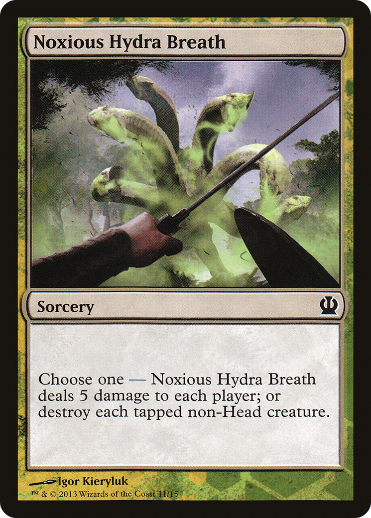 Noxious Hydra Breath [Theros Face the Hydra] - The Mythic Store | 24h Order Processing
