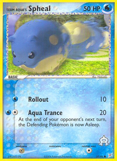 Team Aqua's Spheal (57/95) [EX: Team Magma vs Team Aqua] - The Mythic Store | 24h Order Processing