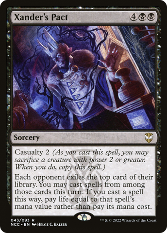 Xander's Pact [Streets of New Capenna Commander] - The Mythic Store | 24h Order Processing