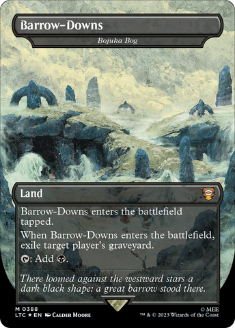 Barrow-Downs - Bojuka Bog (Surge Foil Realms and Relics) [The Lord of the Rings: Tales of Middle-Earth Commander] - The Mythic Store | 24h Order Processing