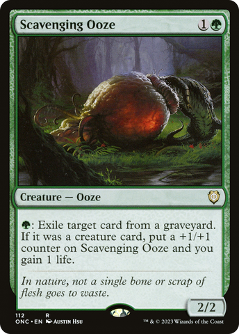 Scavenging Ooze [Phyrexia: All Will Be One Commander] - The Mythic Store | 24h Order Processing