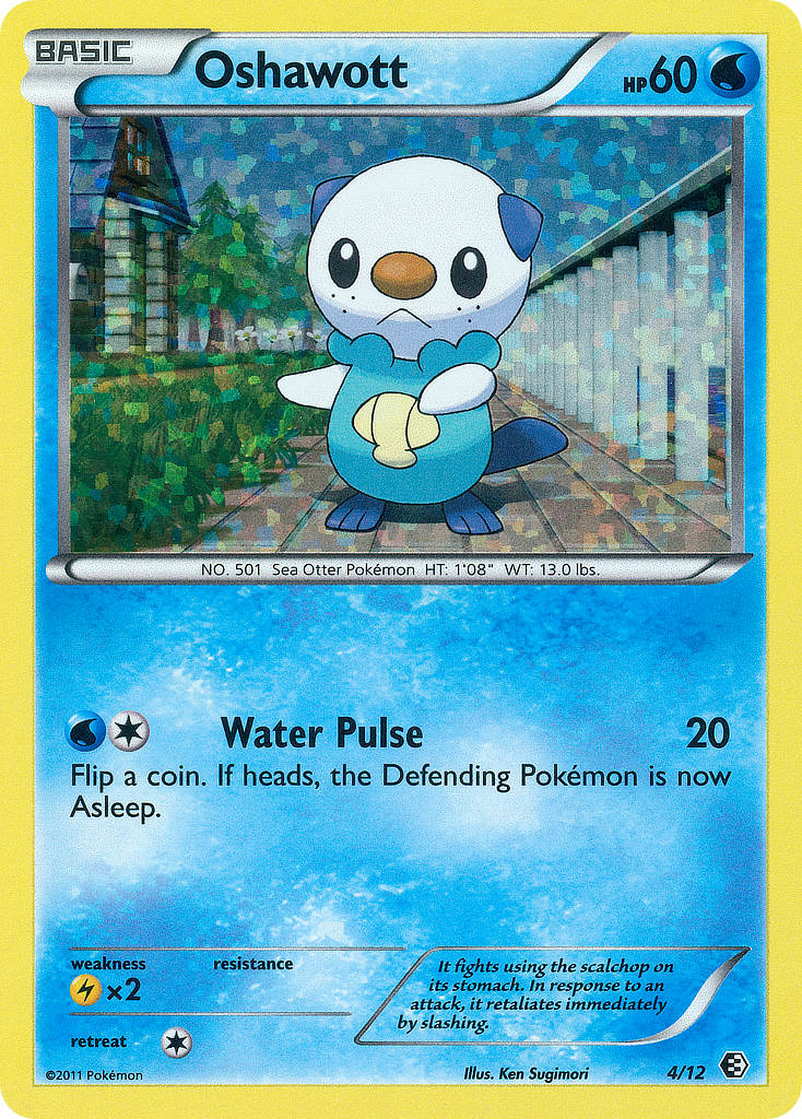 Oshawott (4/12) [McDonald's Promos: 2011 Collection] - The Mythic Store | 24h Order Processing