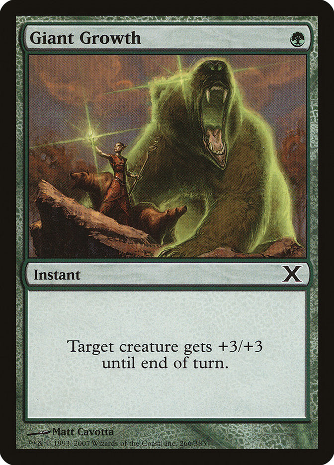 Giant Growth [Tenth Edition] - The Mythic Store | 24h Order Processing