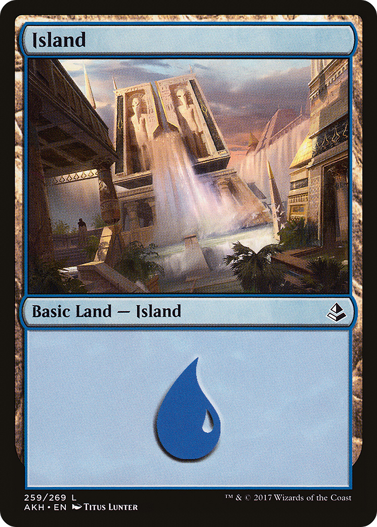Island (259) [Amonkhet] - The Mythic Store | 24h Order Processing