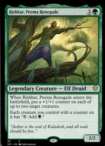 Rishkar, Peema Renegade [Starter Commander Decks] - The Mythic Store | 24h Order Processing
