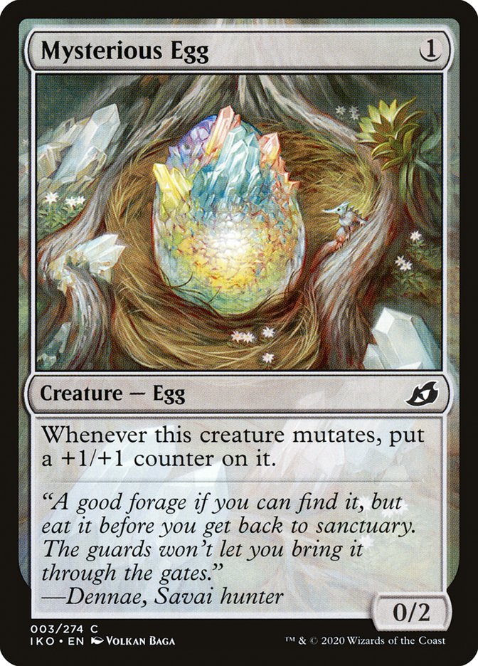 Mysterious Egg [Ikoria: Lair of Behemoths] - The Mythic Store | 24h Order Processing