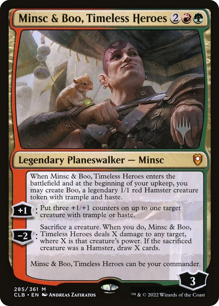 Minsc & Boo, Timeless Heroes (Promo Pack) [The Lost Caverns of Ixalan Promos] - The Mythic Store | 24h Order Processing