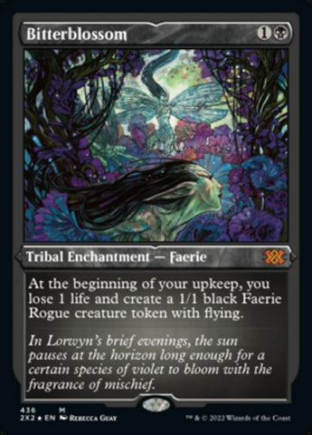 Bitterblossom (Foil Etched) [Double Masters 2022] - The Mythic Store | 24h Order Processing