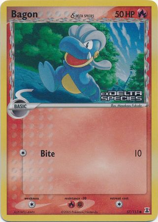 Bagon (57/113) (Delta Species) (Stamped) [EX: Delta Species] - The Mythic Store | 24h Order Processing
