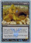 When Fluffy Bunnies Attack (Alternate Foil) [Unhinged] - The Mythic Store | 24h Order Processing