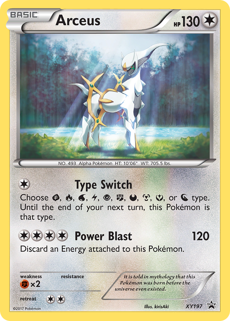 Arceus (XY197) [XY: Black Star Promos] - The Mythic Store | 24h Order Processing