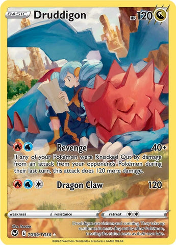 Druddigon (TG09/TG30) [Sword & Shield: Silver Tempest] - The Mythic Store | 24h Order Processing