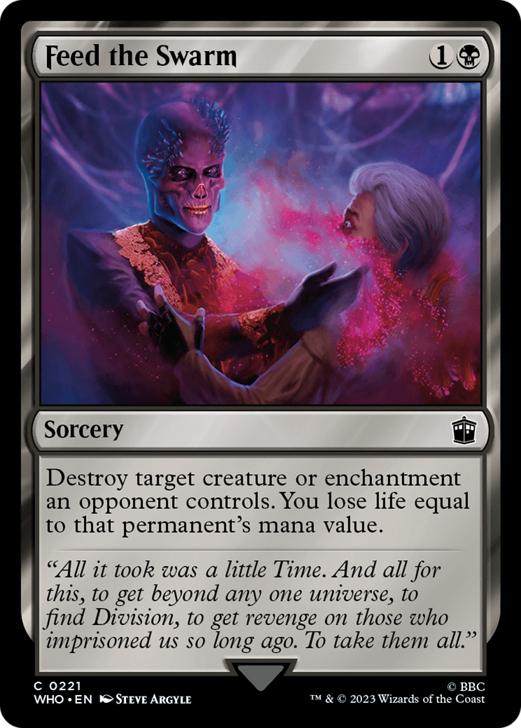 Feed the Swarm [Doctor Who] - The Mythic Store | 24h Order Processing