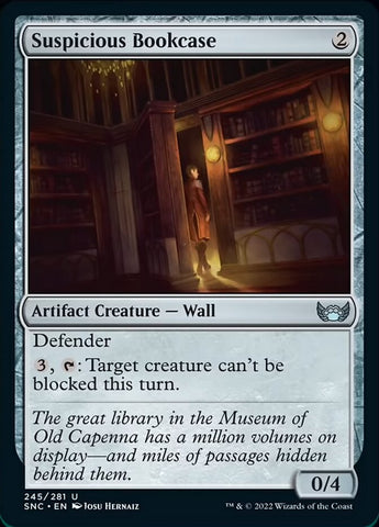 Suspicious Bookcase [Streets of New Capenna] - The Mythic Store | 24h Order Processing