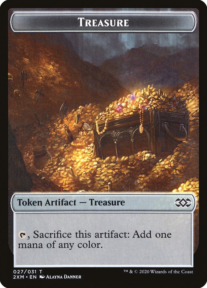 Myr (024) // Treasure Double-Sided Token [Double Masters Tokens] - The Mythic Store | 24h Order Processing
