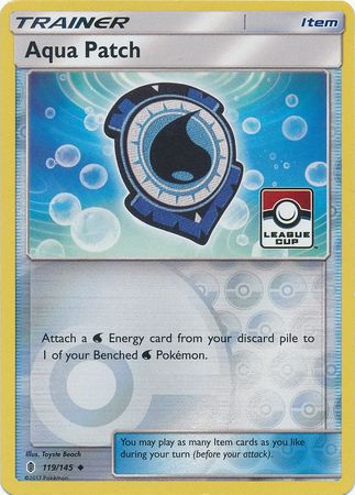 Aqua Patch (119/145) (League Promo) [Sun & Moon: Guardians Rising] - The Mythic Store | 24h Order Processing