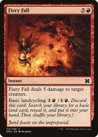 Fiery Fall [Modern Masters 2015] - The Mythic Store | 24h Order Processing