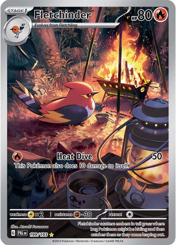 Fletchinder (199/193) [Scarlet & Violet: Paldea Evolved] - The Mythic Store | 24h Order Processing