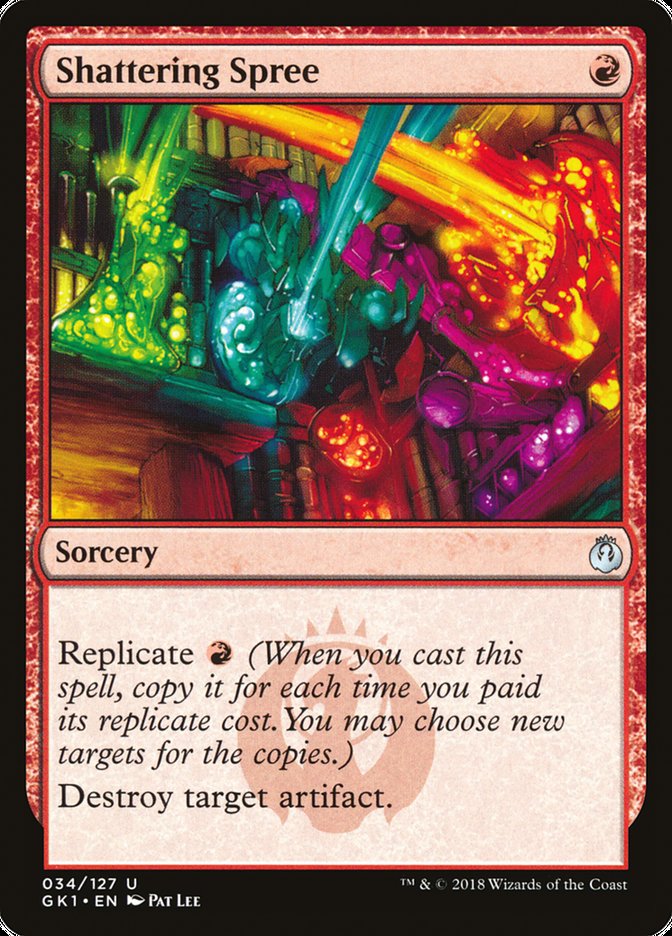 Shattering Spree [Guilds of Ravnica Guild Kit] - The Mythic Store | 24h Order Processing