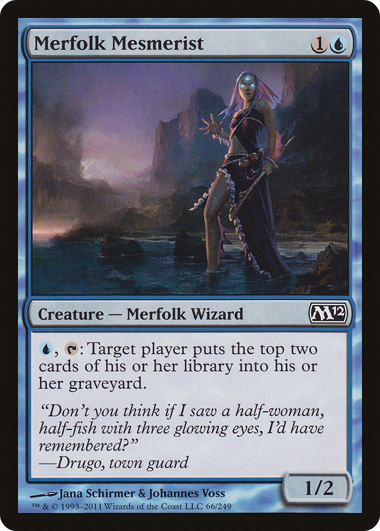 Merfolk Mesmerist [Magic 2012] - The Mythic Store | 24h Order Processing