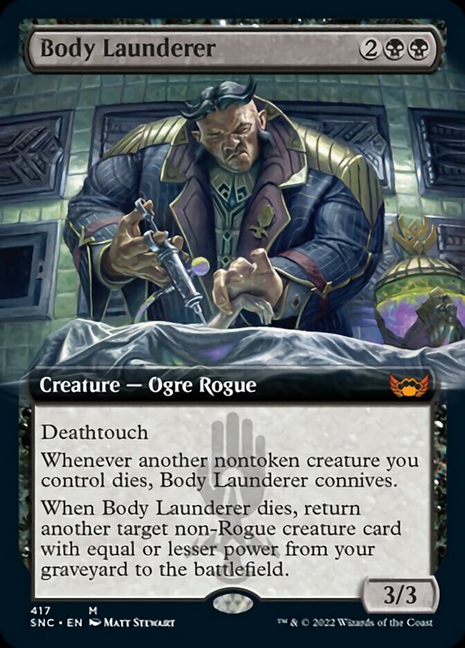 Body Launderer (Extended Art) [Streets of New Capenna] - The Mythic Store | 24h Order Processing