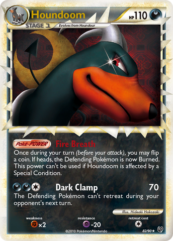 Houndoom (82/90) [HeartGold & SoulSilver: Undaunted] - The Mythic Store | 24h Order Processing