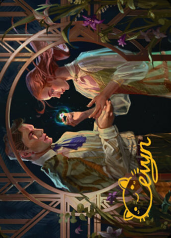Prosperous Partnership Art Card (Gold-Stamped Signature) [Streets of New Capenna Art Series] - The Mythic Store | 24h Order Processing