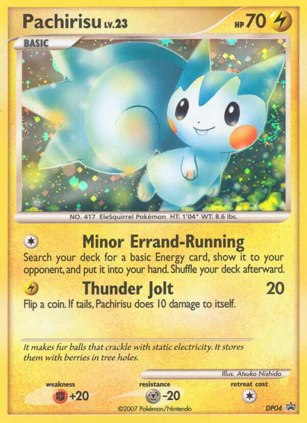 Pachirisu (DP04) [Diamond & Pearl: Black Star Promos] - The Mythic Store | 24h Order Processing