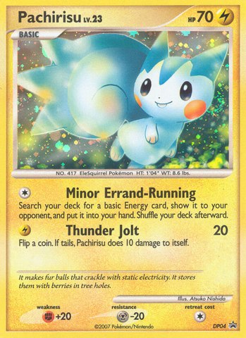 Pachirisu (DP04) [Diamond & Pearl: Black Star Promos] - The Mythic Store | 24h Order Processing