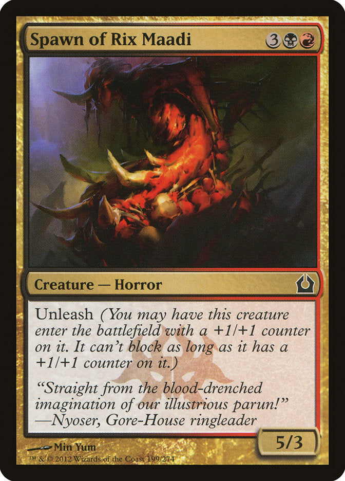Spawn of Rix Maadi [Return to Ravnica] - The Mythic Store | 24h Order Processing