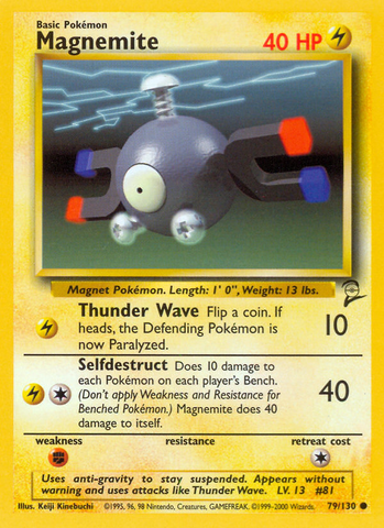 Magnemite (79/130) [Base Set 2] - The Mythic Store | 24h Order Processing