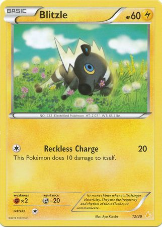 Blitzle (12/30) [XY: Trainer Kit 3 - Pikachu Libre] - The Mythic Store | 24h Order Processing