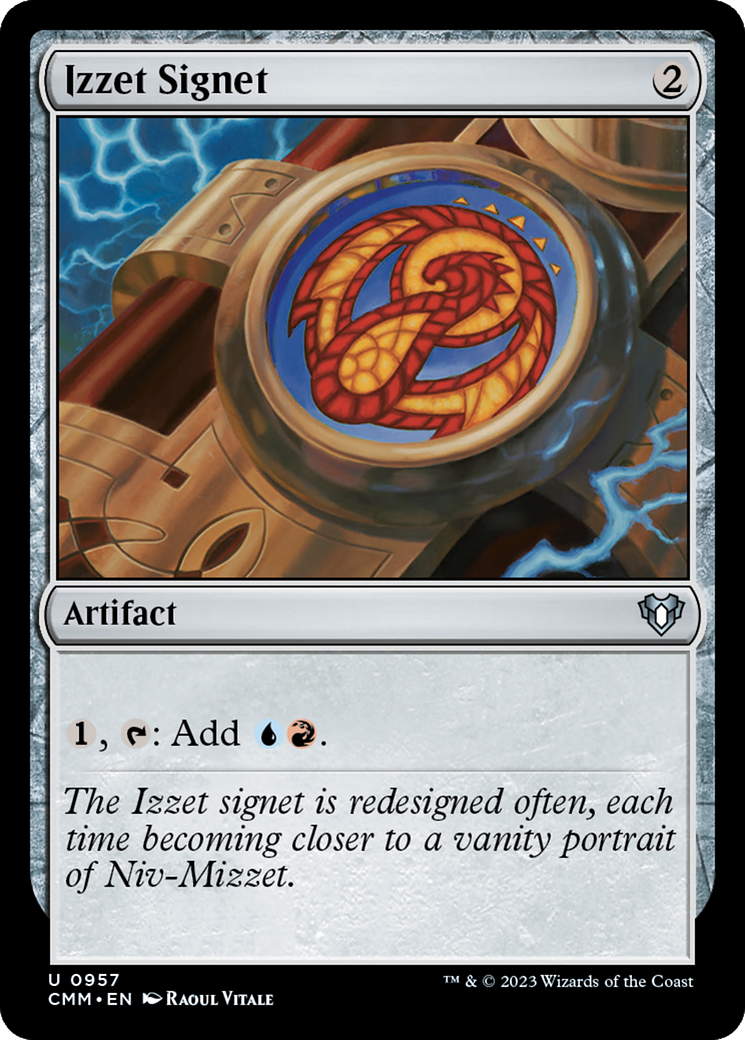 Izzet Signet [Commander Masters] - The Mythic Store | 24h Order Processing