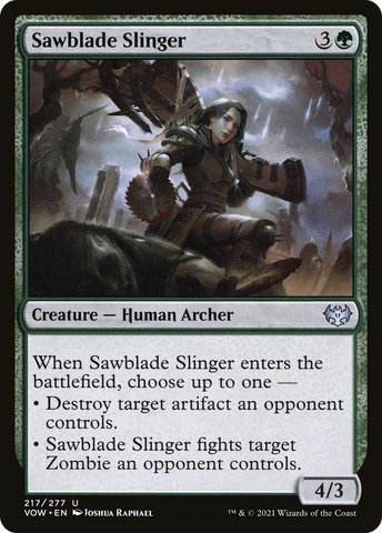Sawblade Slinger [Innistrad: Crimson Vow] - The Mythic Store | 24h Order Processing