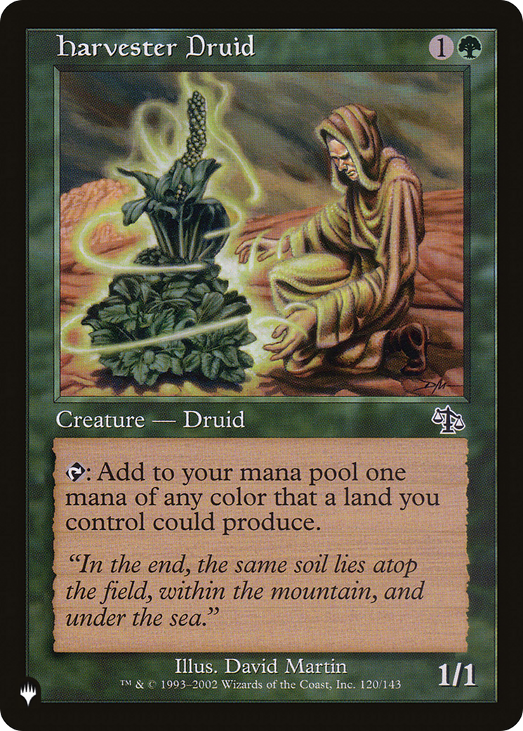 Harvester Druid [The List] - The Mythic Store | 24h Order Processing