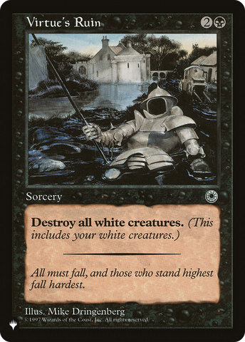 Virtue's Ruin [The List] - The Mythic Store | 24h Order Processing