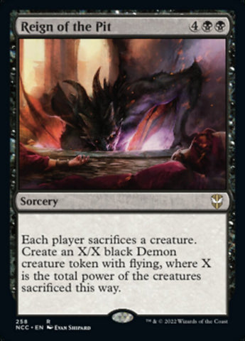 Reign of the Pit [Streets of New Capenna Commander] - The Mythic Store | 24h Order Processing