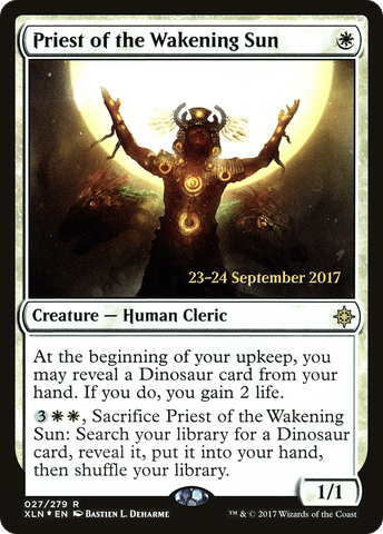 Priest of the Wakening Sun [Ixalan Prerelease Promos] - The Mythic Store | 24h Order Processing